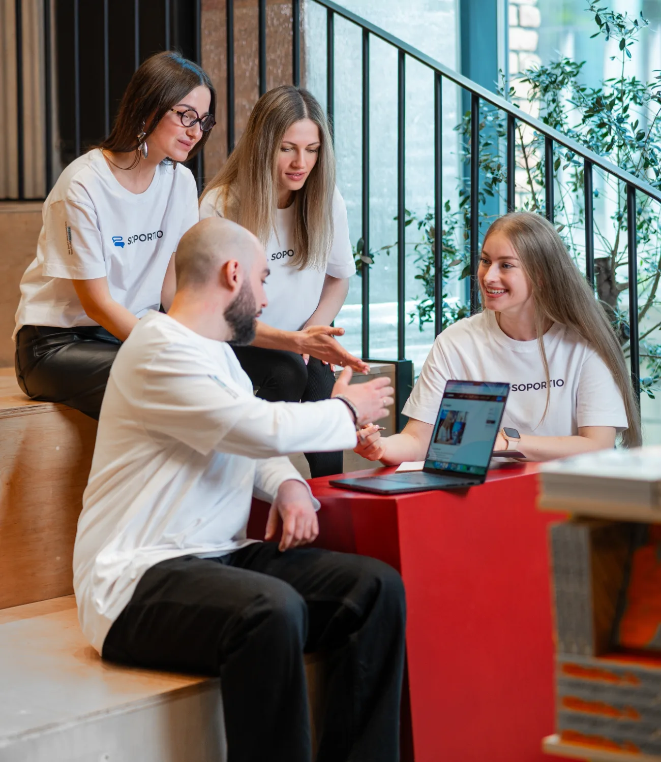 The Soportio support team